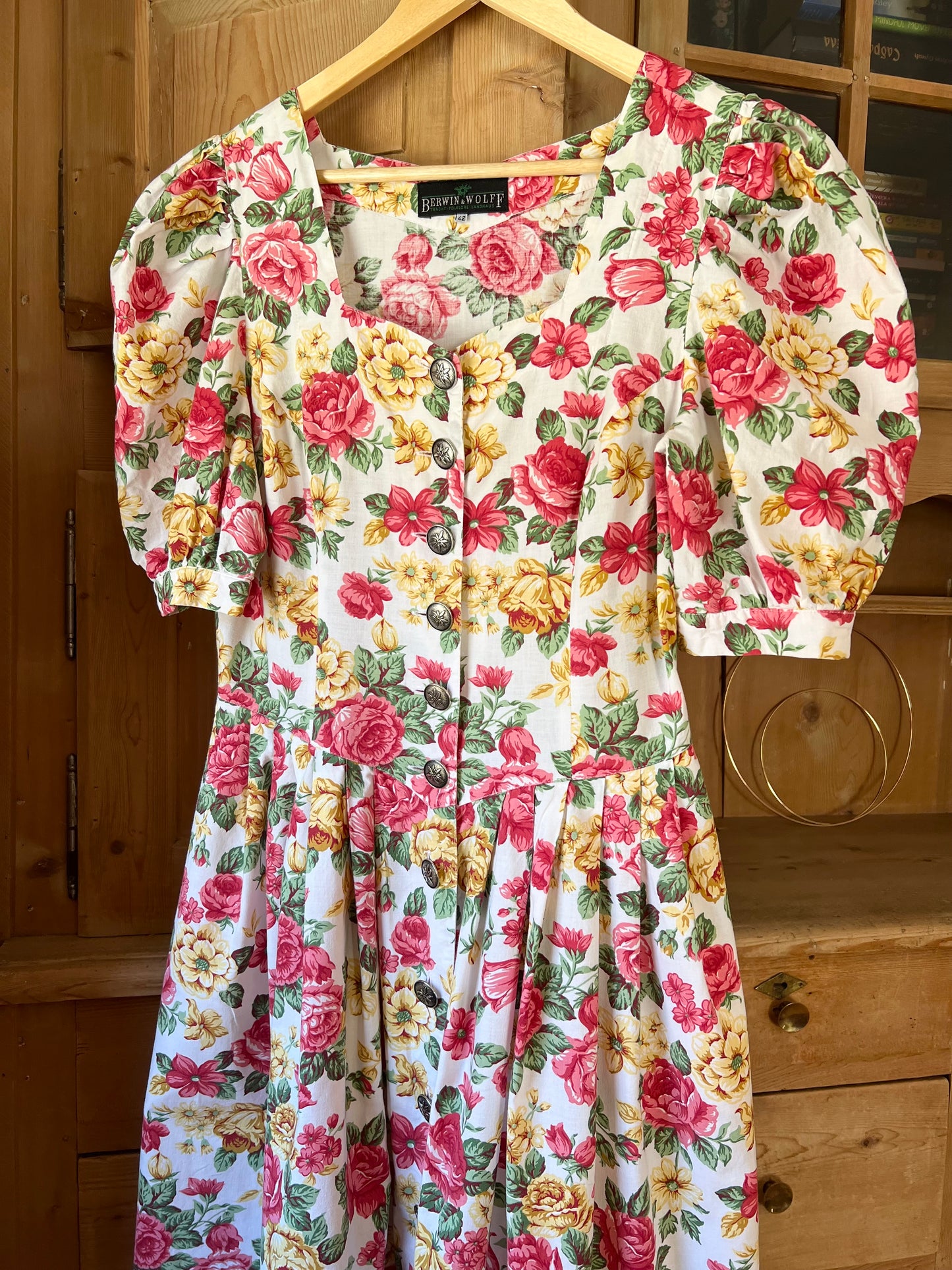 Floral Puff Sleeve Dress