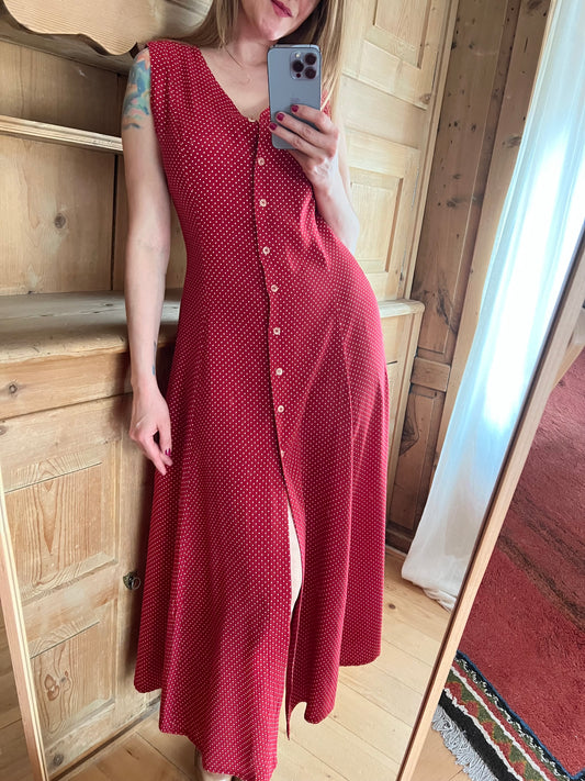 Red Polka Dot Dress