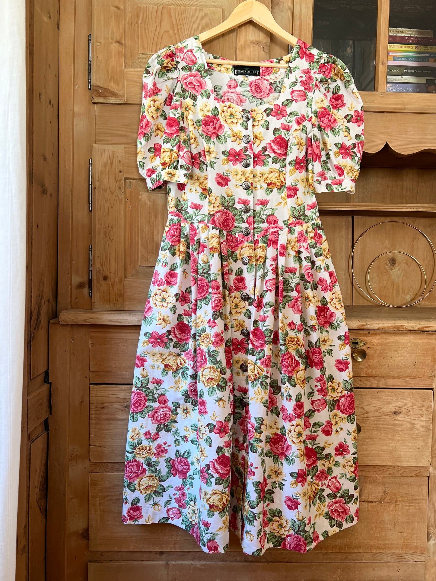 Floral Puff Sleeve Dress