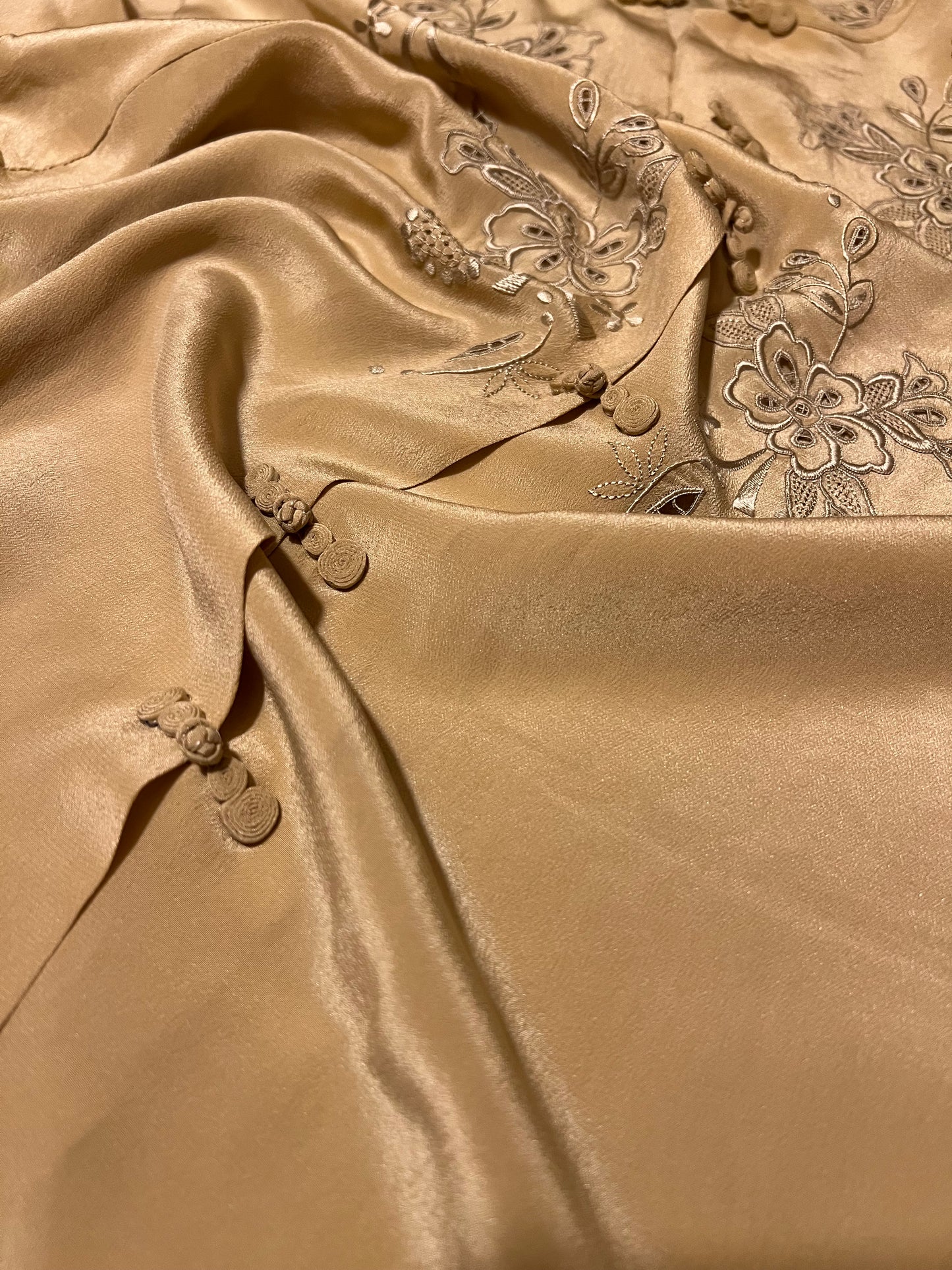 Embroidered Silk Shirt