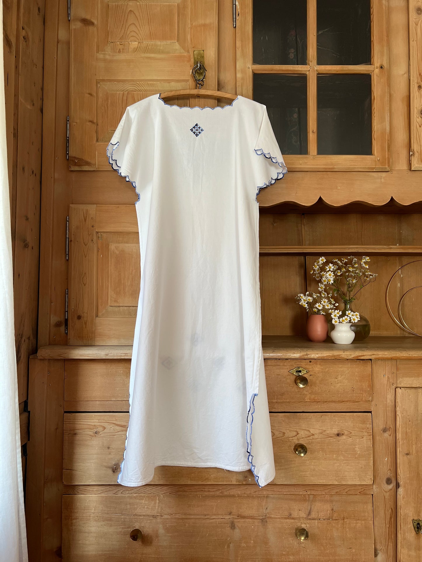 Embroidered Cotton Dress