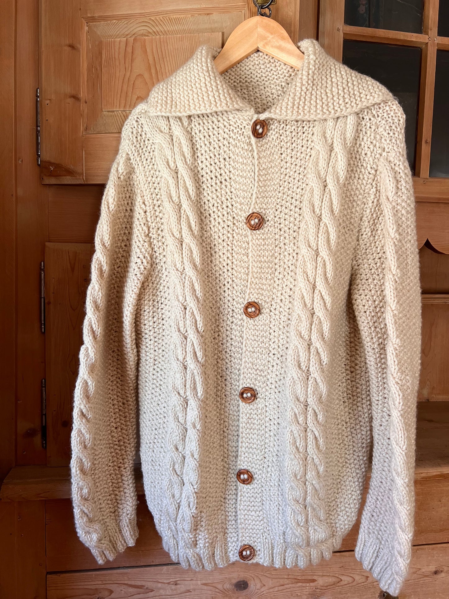 Chunky Wool Cardigan