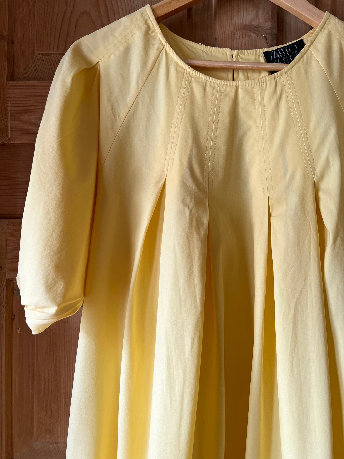 Vintage Yellow Dress