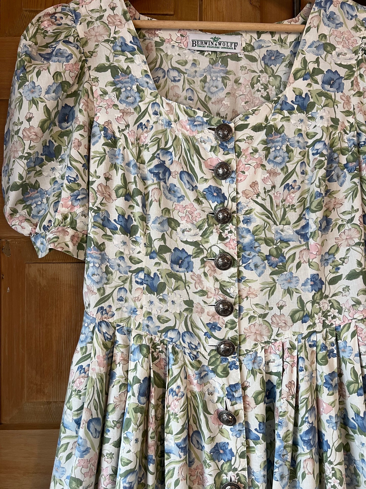 Floral Puff Sleeve Dress