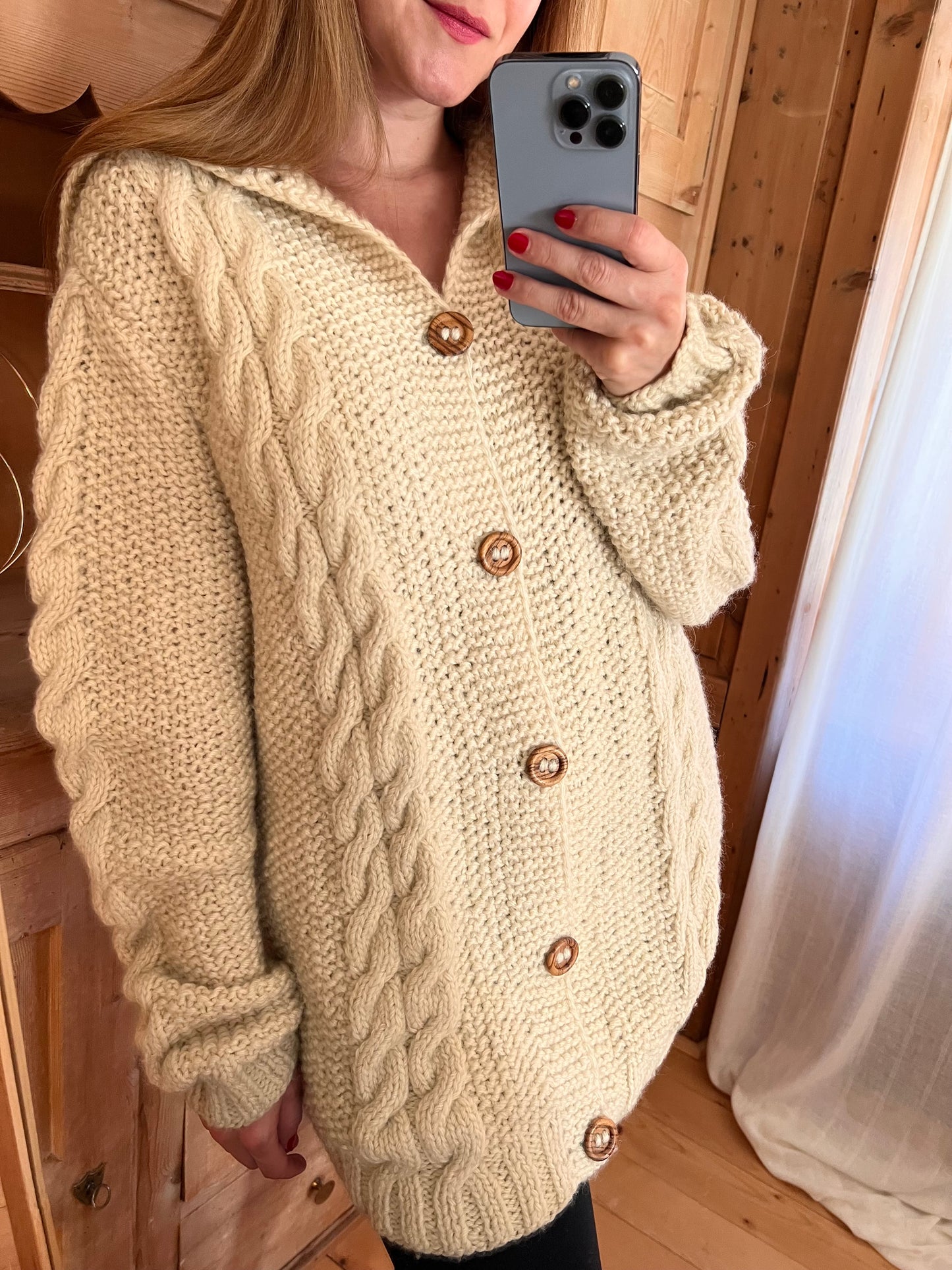 Chunky Wool Cardigan