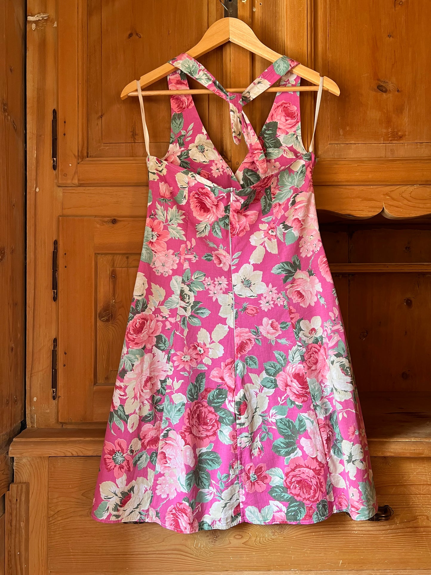 Vtg Halter Dress