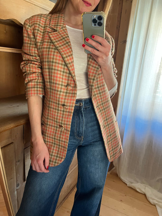 Vtg Wool Blazer
