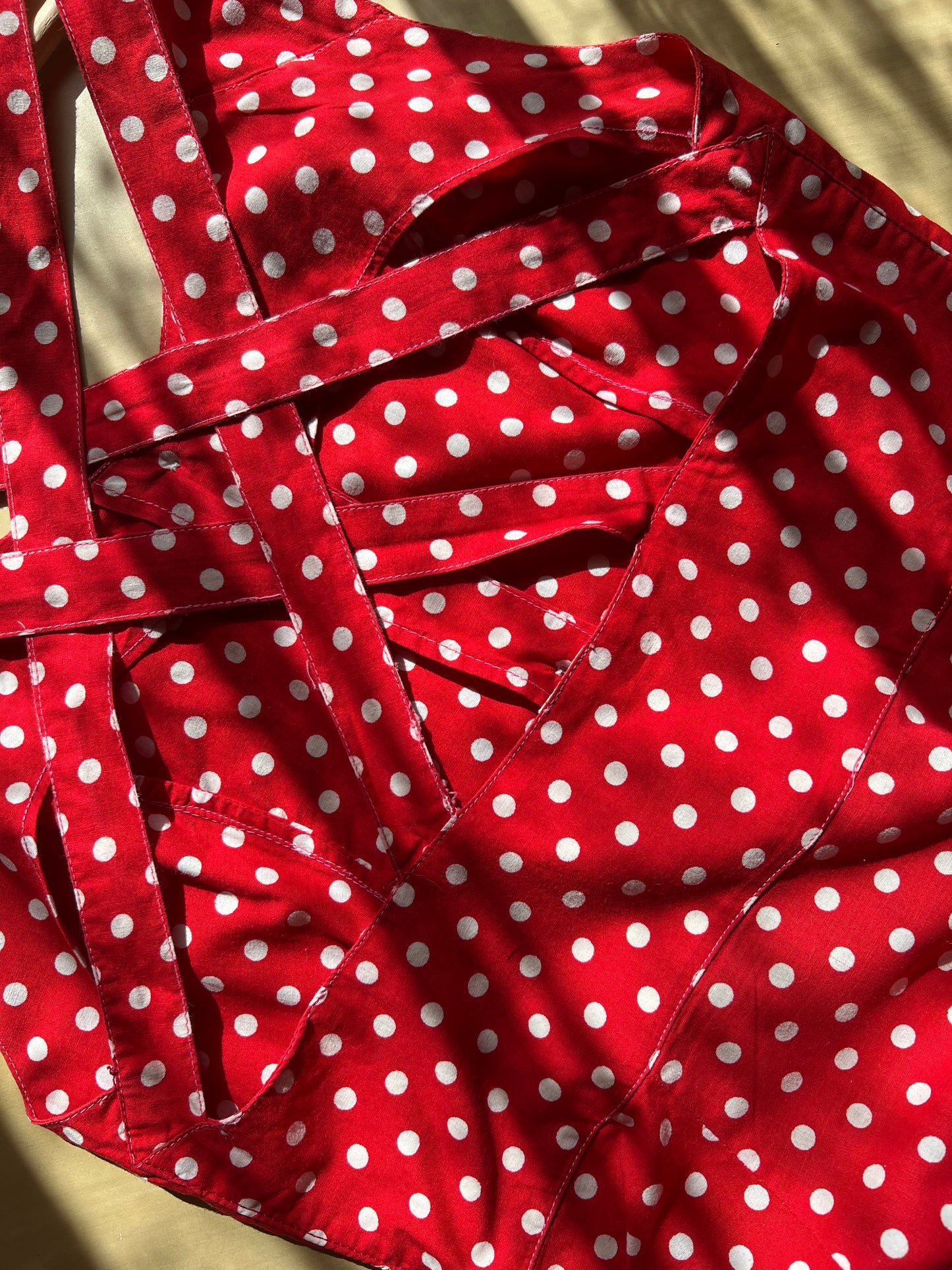 Red Polka Dot Dress