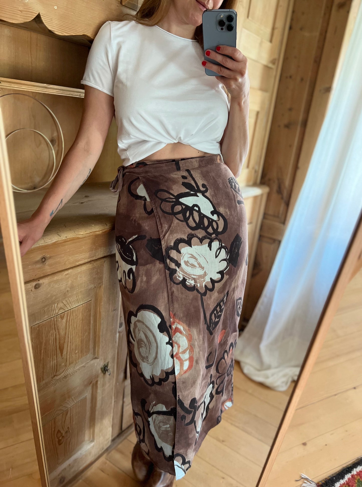 Max Mara Linen Skirt