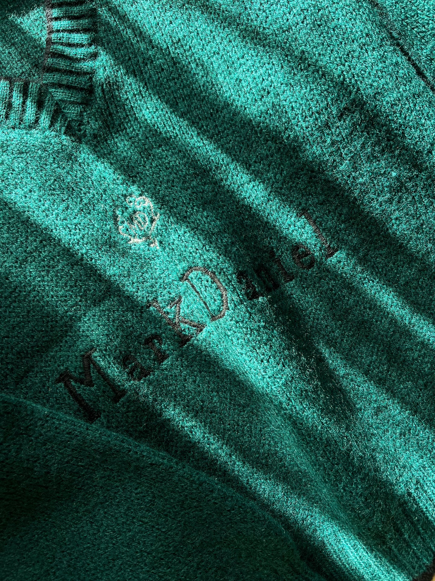 Vtg Green Jumper