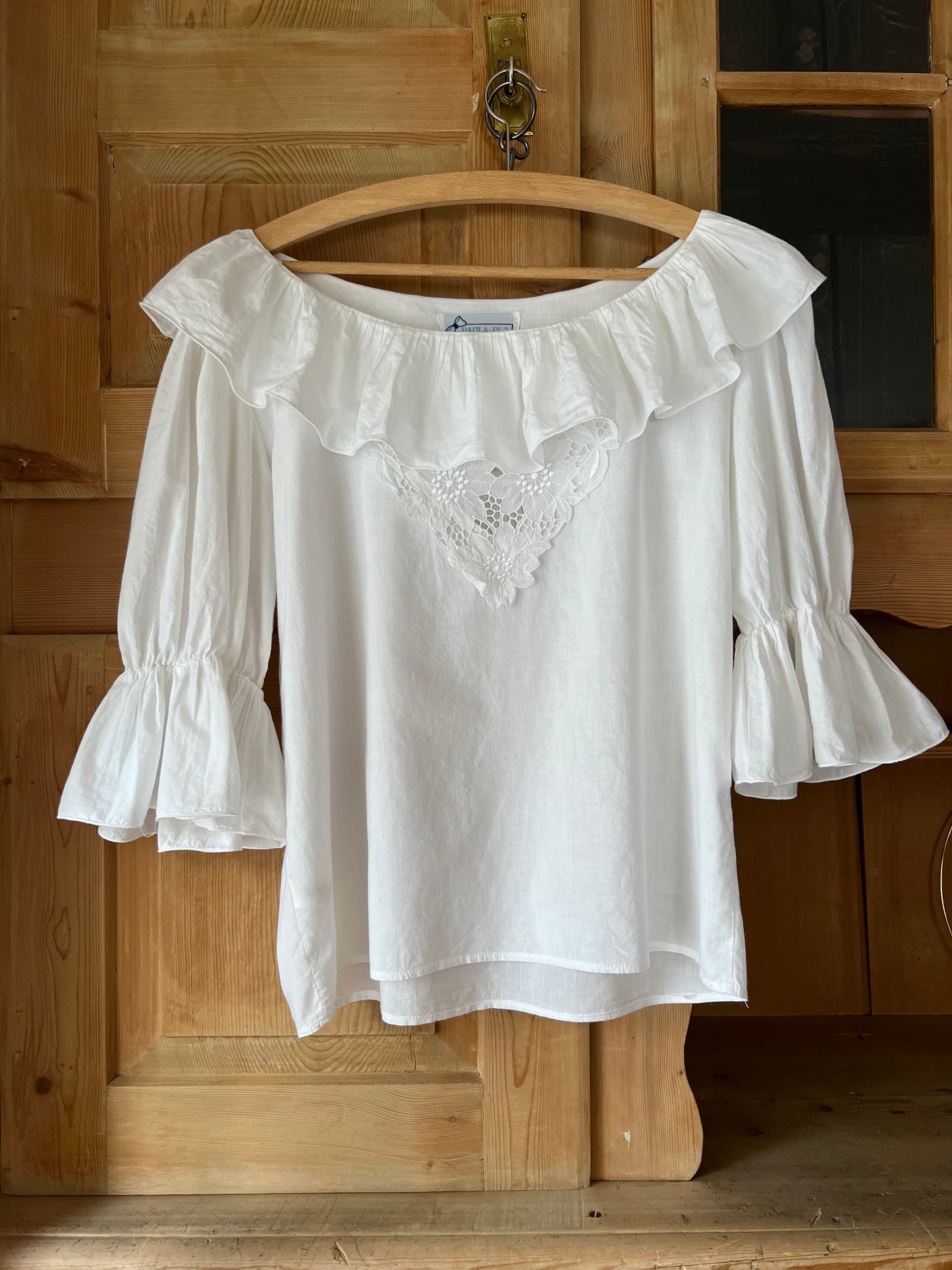 Ruffle Collar Blouse