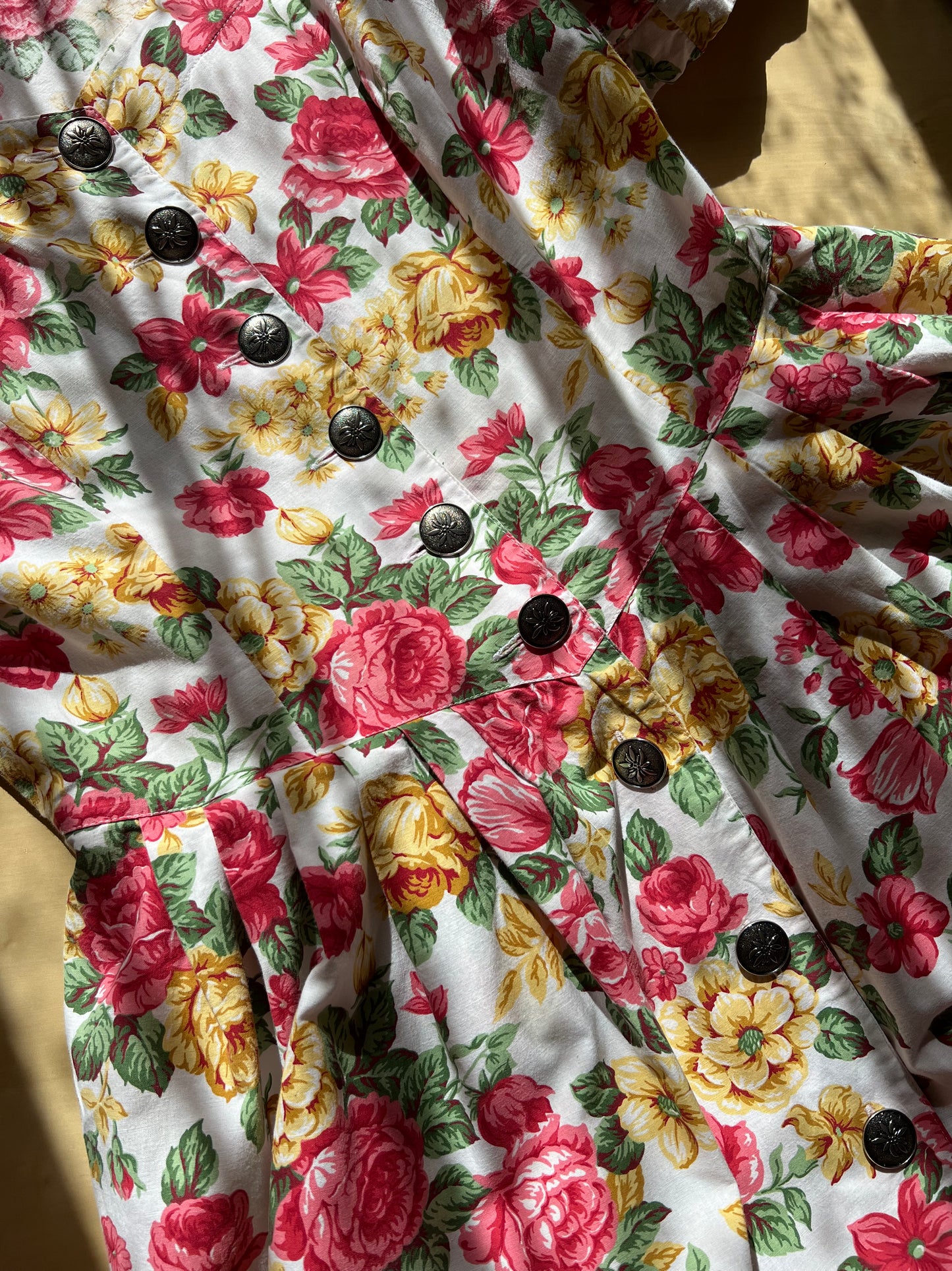 Floral Puff Sleeve Dress