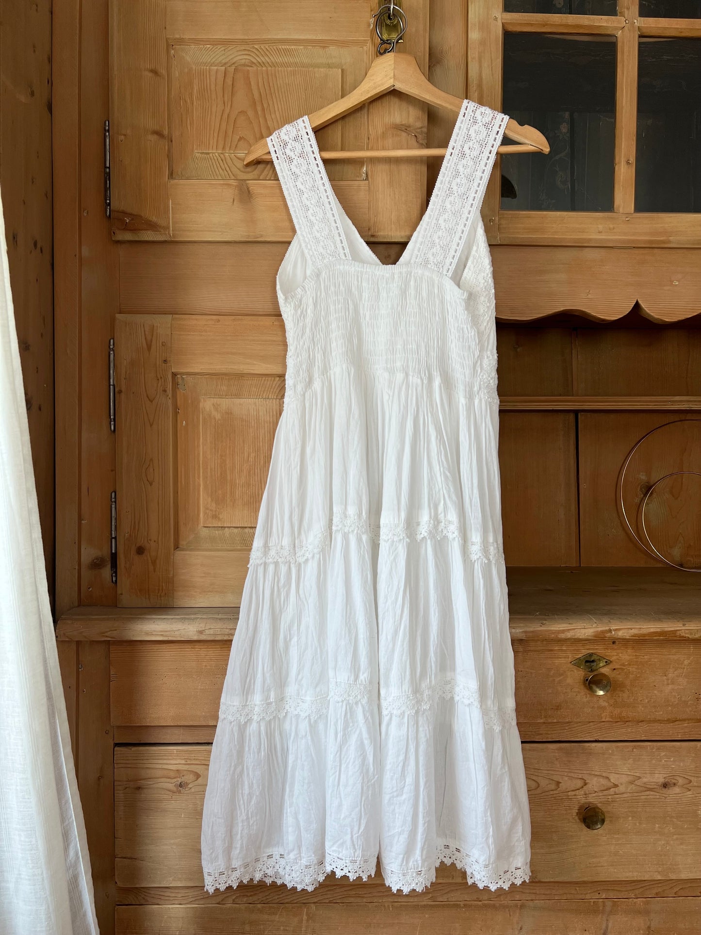 White Cotton Dress