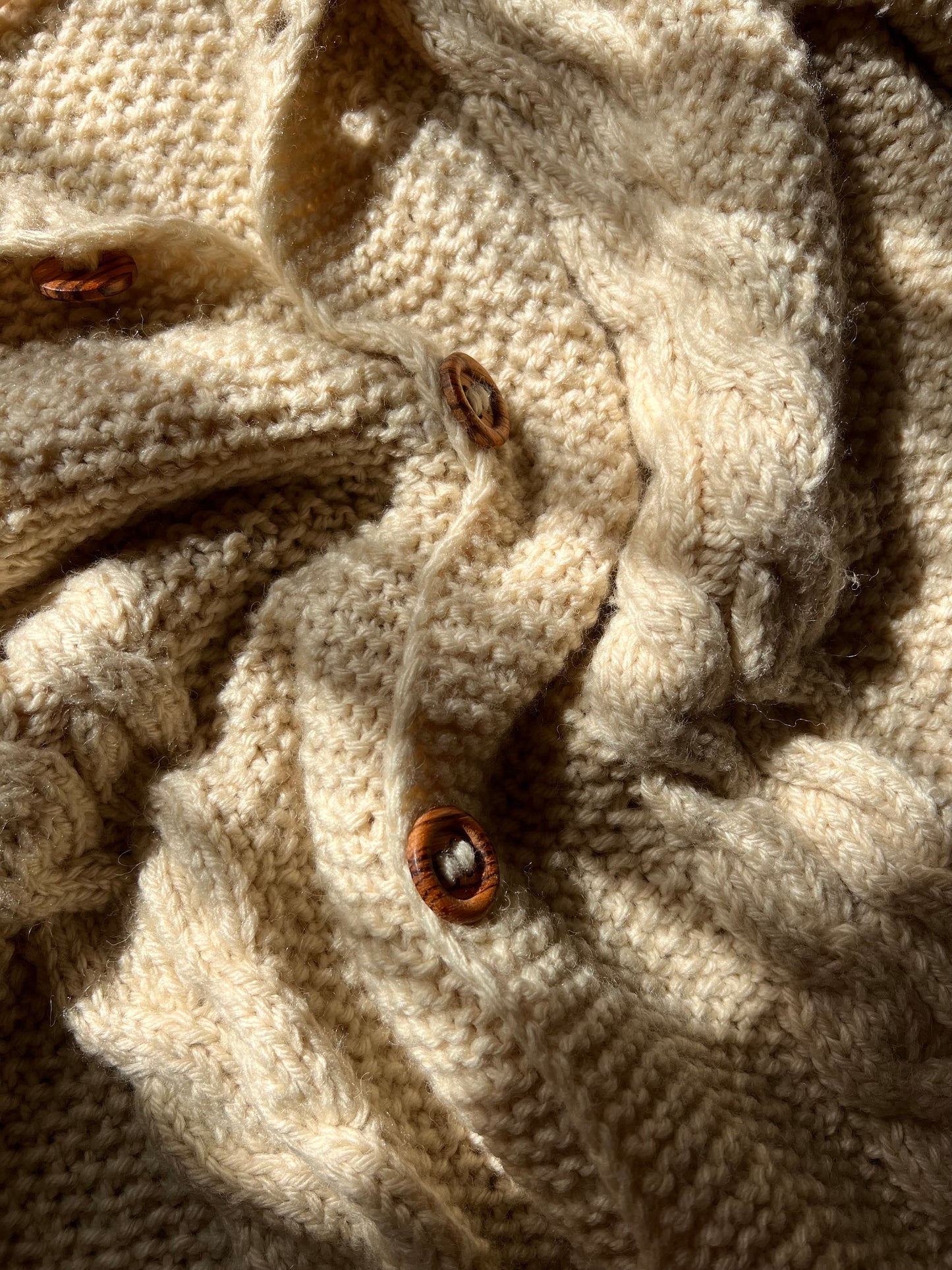 Chunky Wool Cardigan
