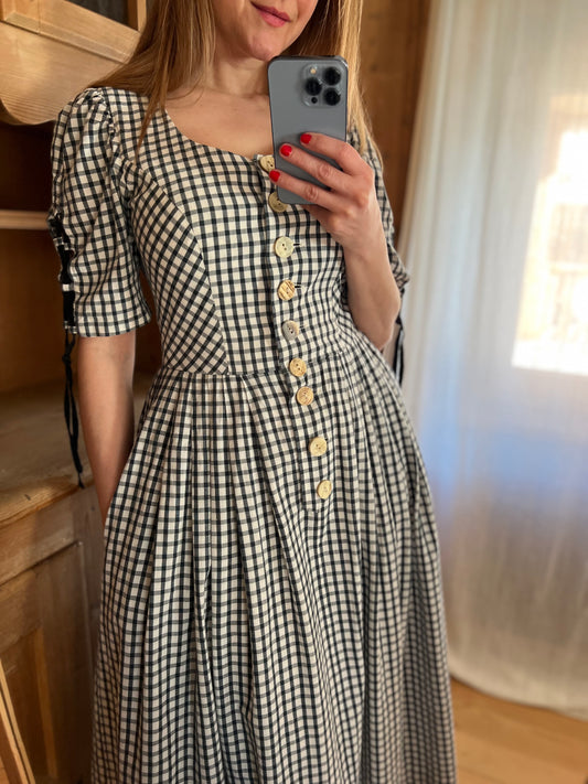 Black and White Dress