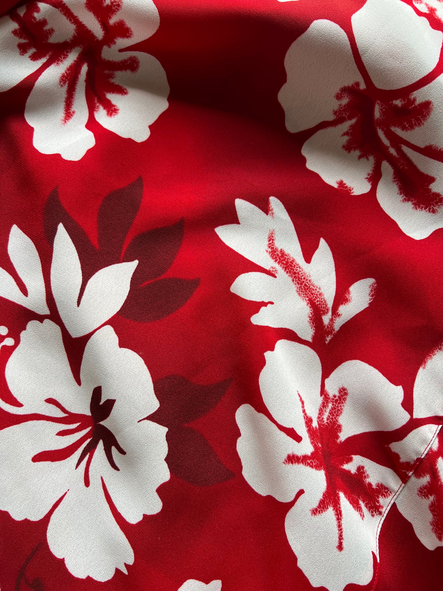 Red Floral Dress