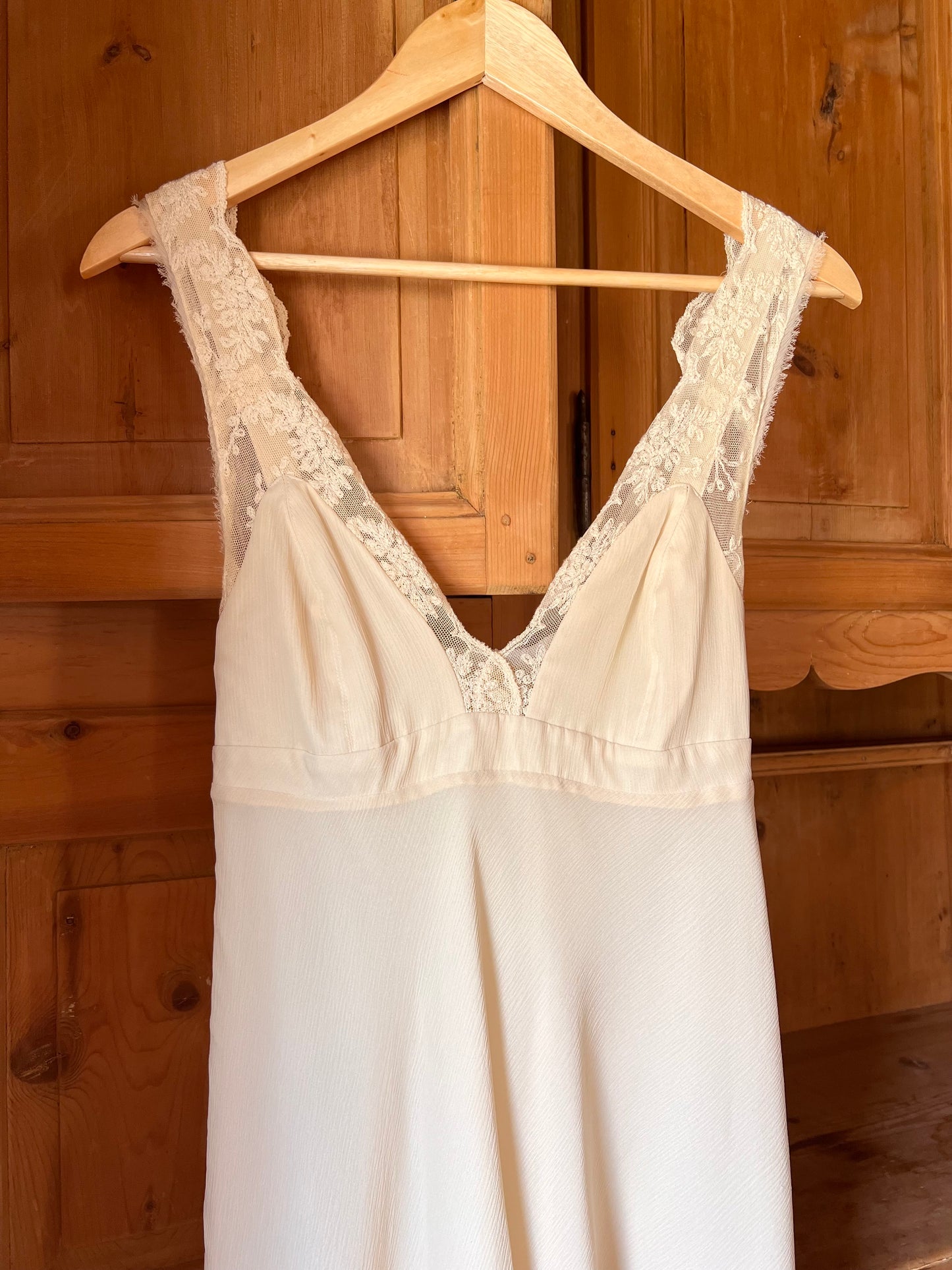 Ivory Silk Dress