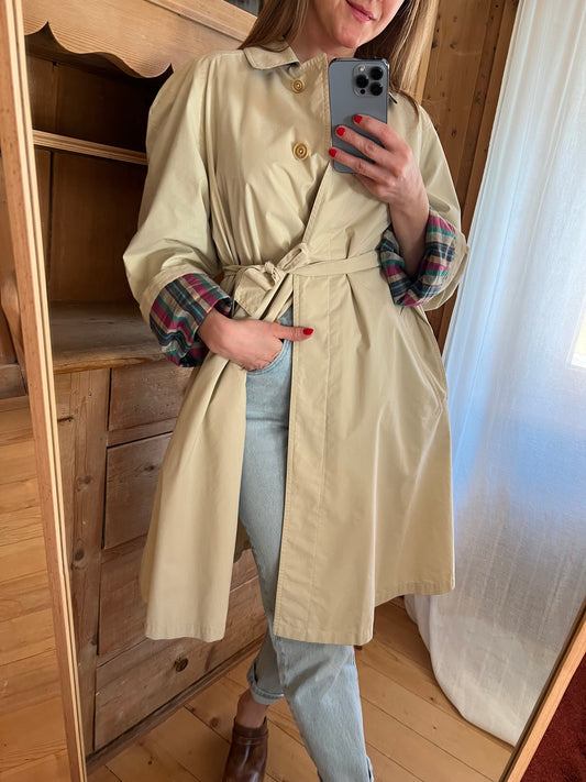 Vtg Trench Coat