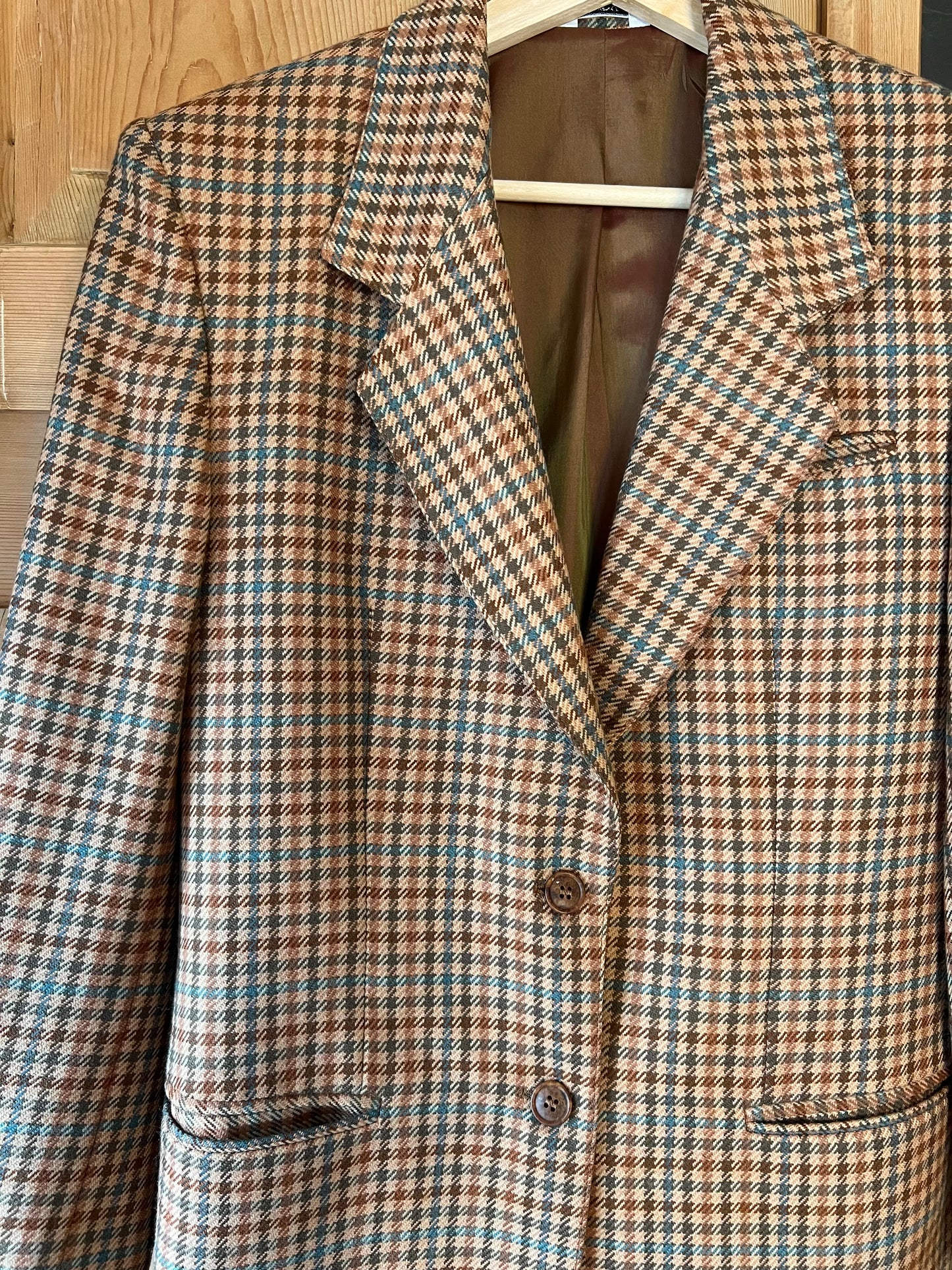 Vtg Wool Blazer