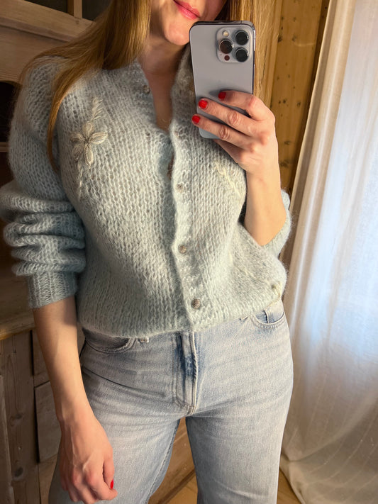 Light Blue Cardigan