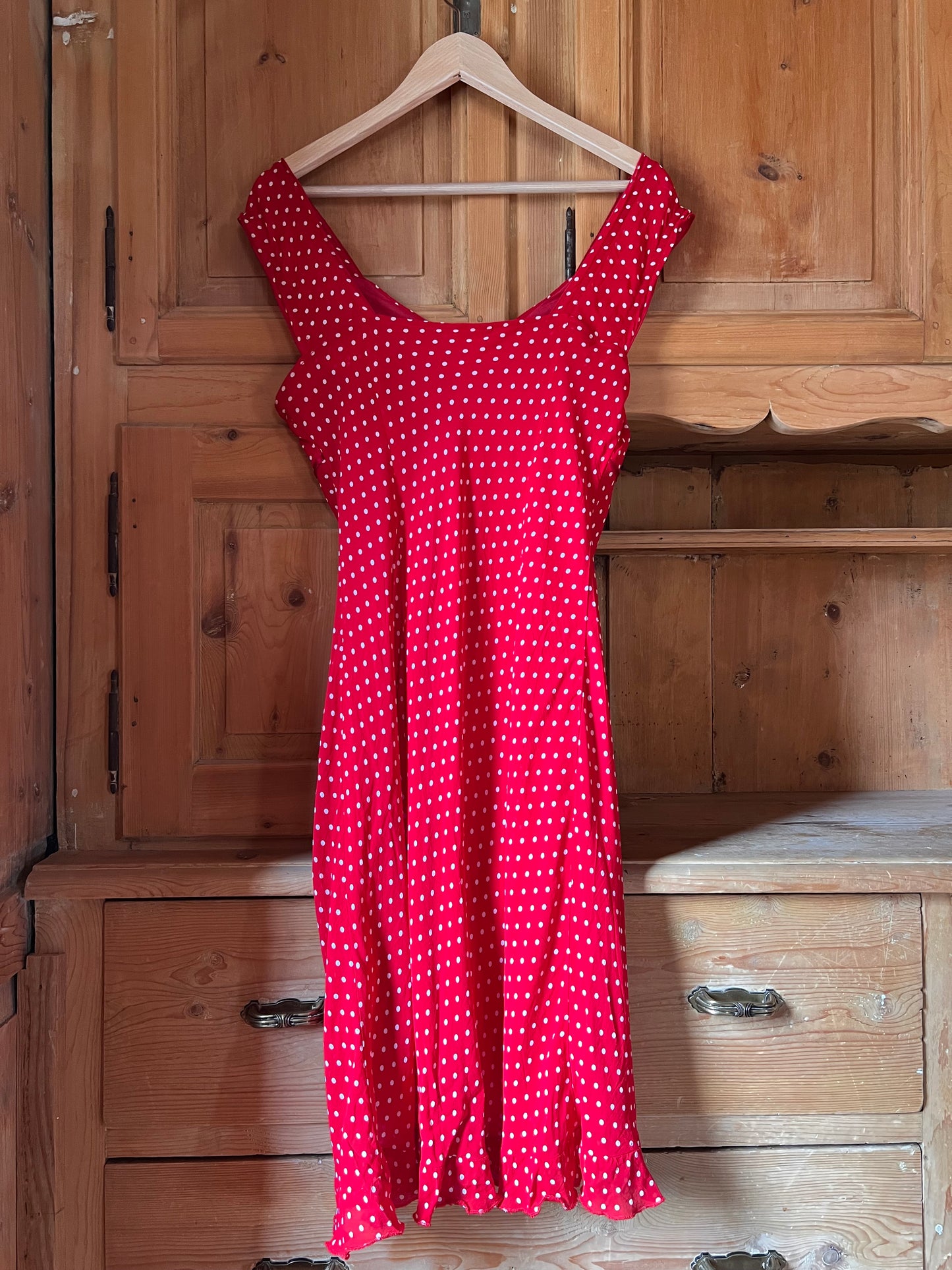 Red Polka Dot Dress