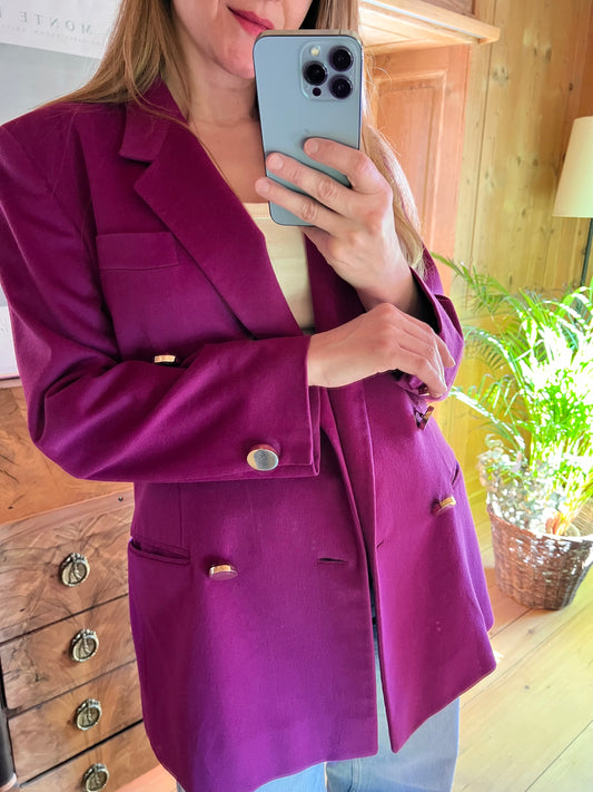 Genny Wool & Cashmere Blazer