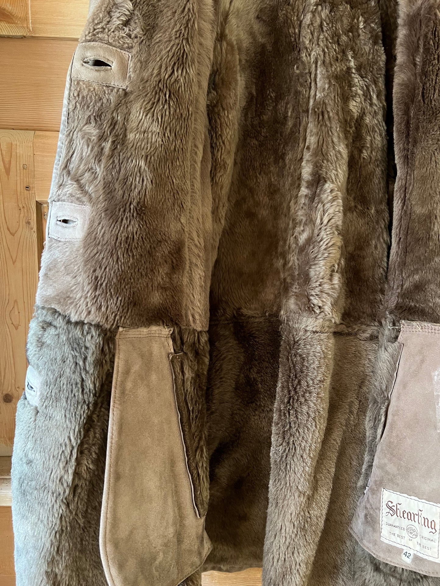 Vtg Shearling Jacket