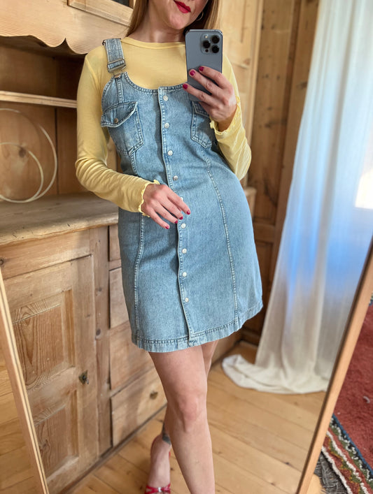 Mini Denim Dress