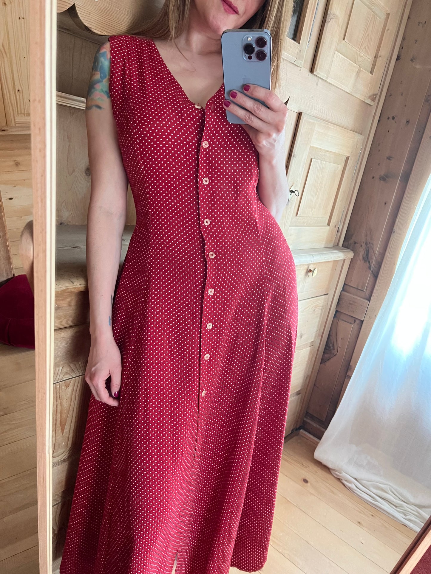 Red Polka Dot Dress