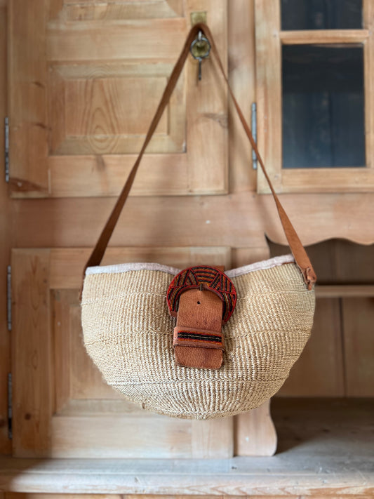 Sisal Woven Tote Bag