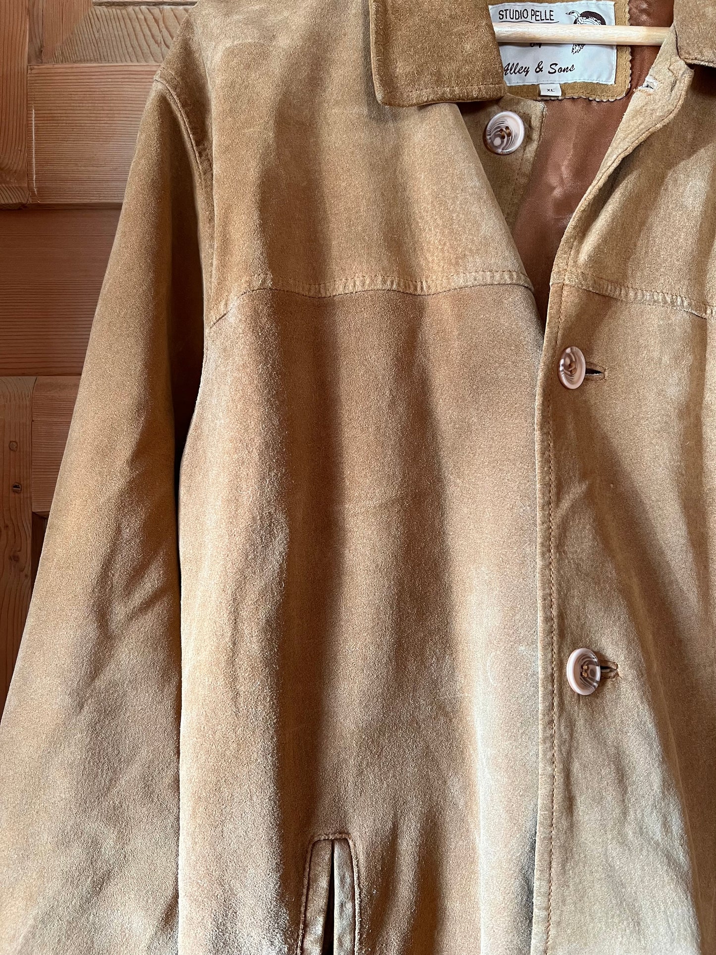 Suede Camel Jacket