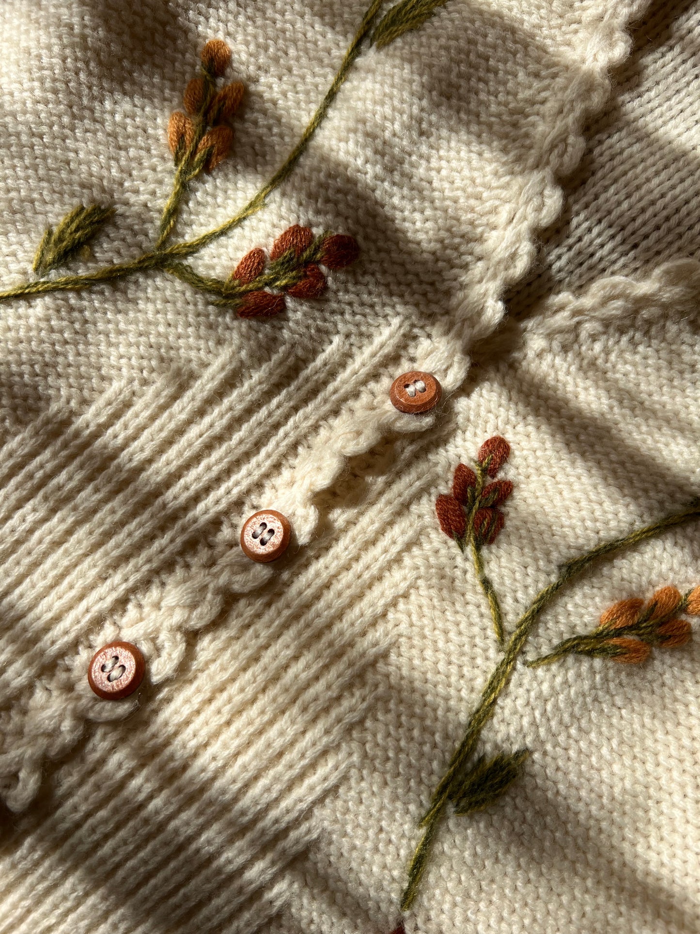 Embroidered Cardigan