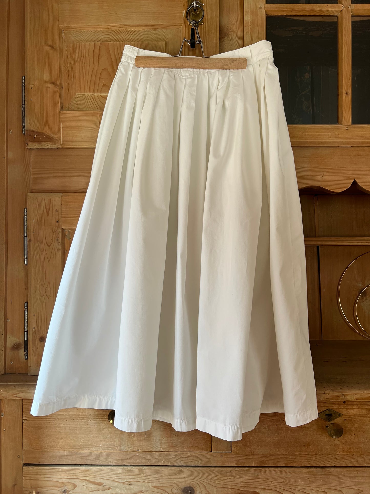 Vtg Cotton Skirt