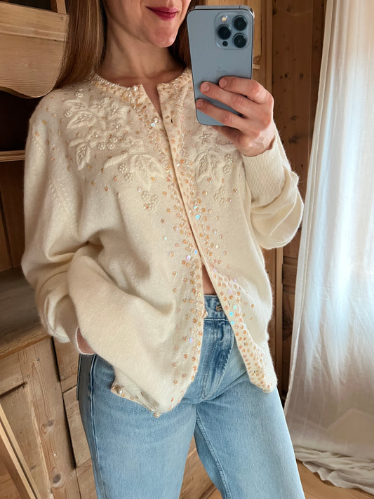 Embroidered Cardigan