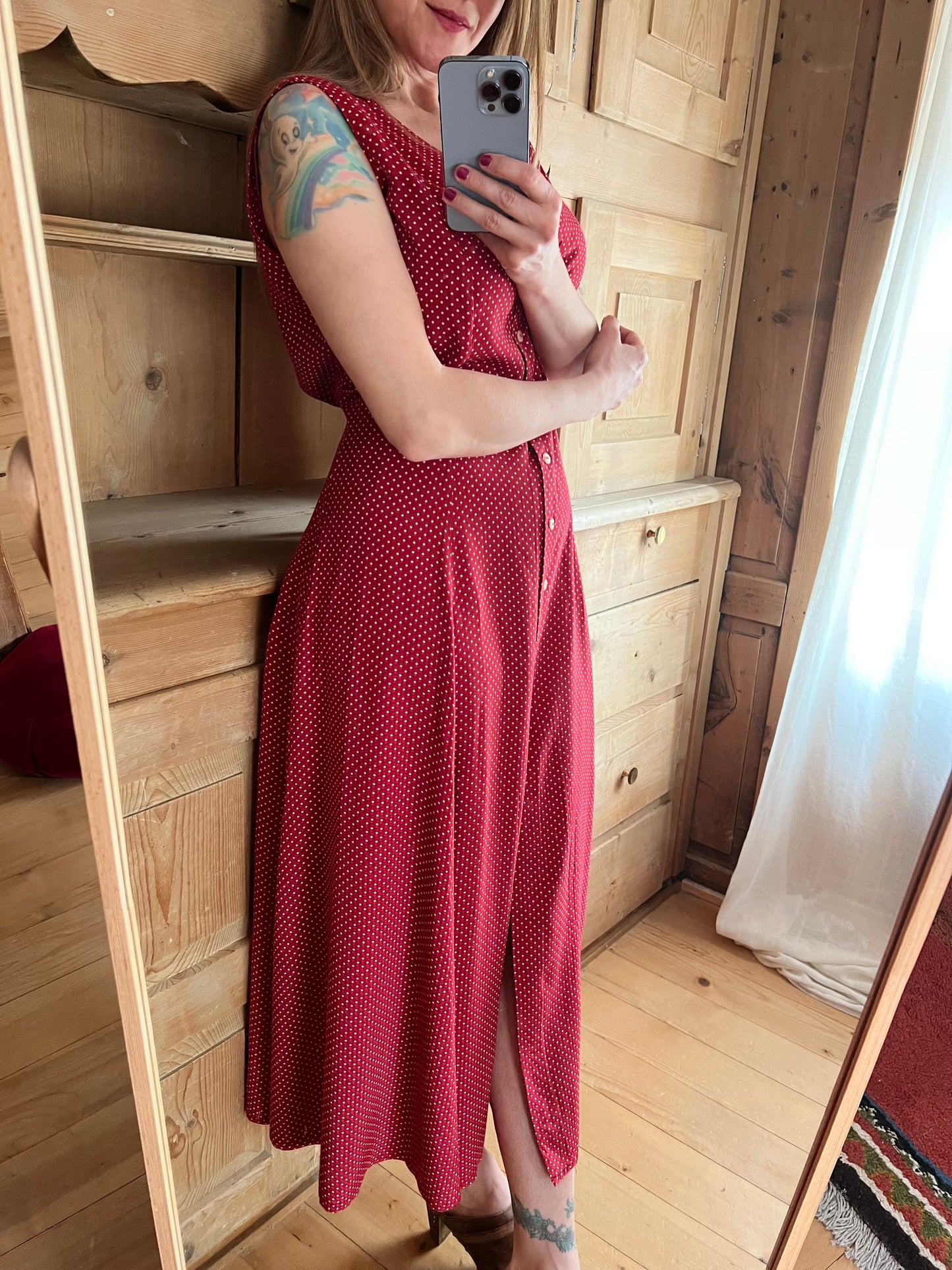 Red Polka Dot Dress