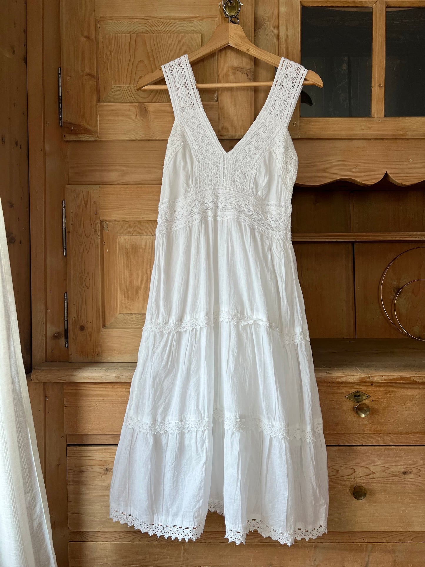 White Cotton Dress