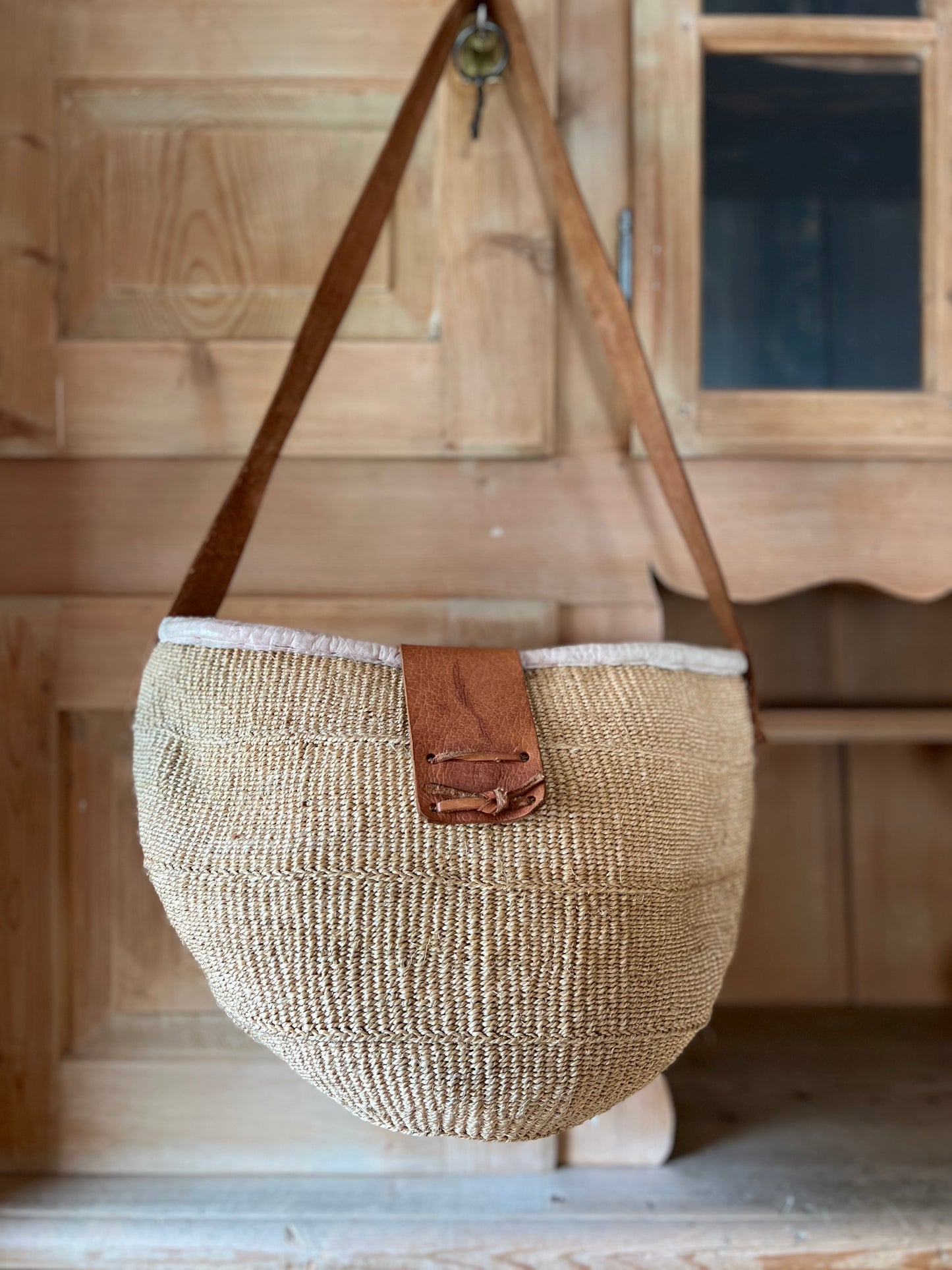Sisal Woven Tote Bag
