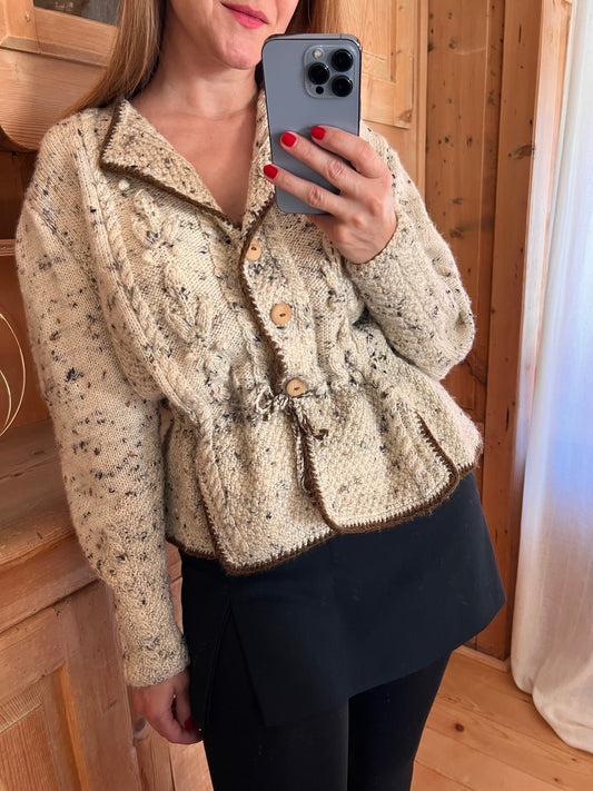 Vtg Austrian Cardigan