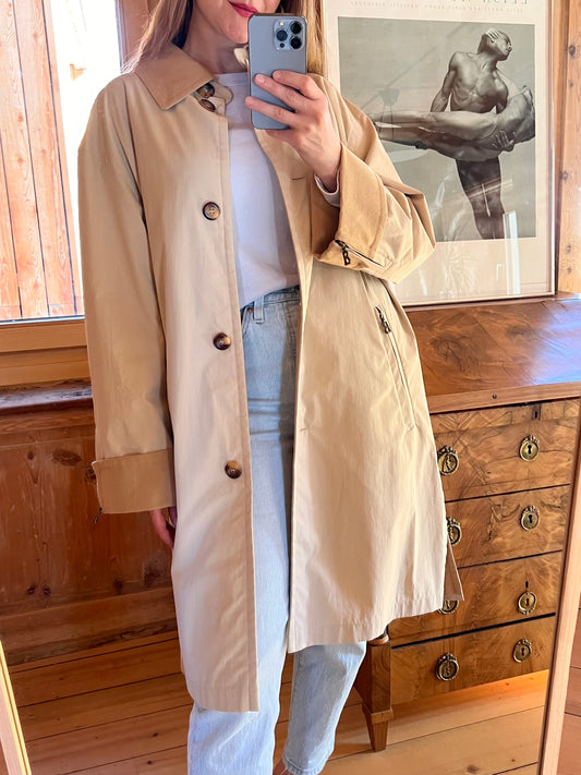 Vtg Bogner Trench Coat