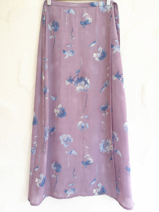 Lilac Wrap Skirt