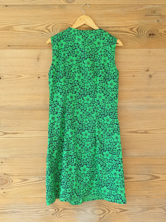 Green 60s House Dress