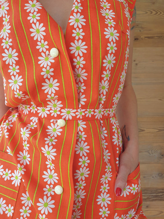 Daisy 60s House Dress