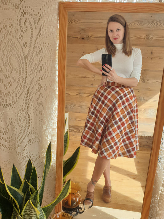 Plaid Skirt