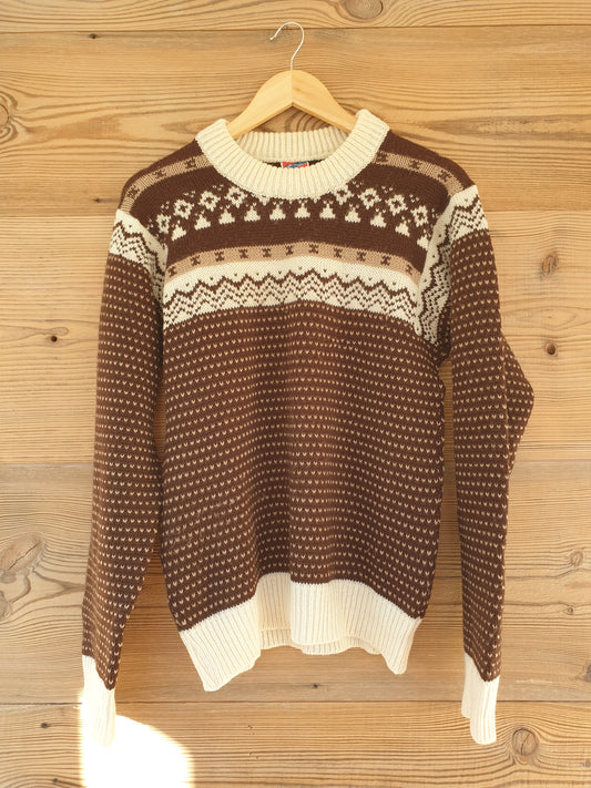 Brown Vintage Knit
