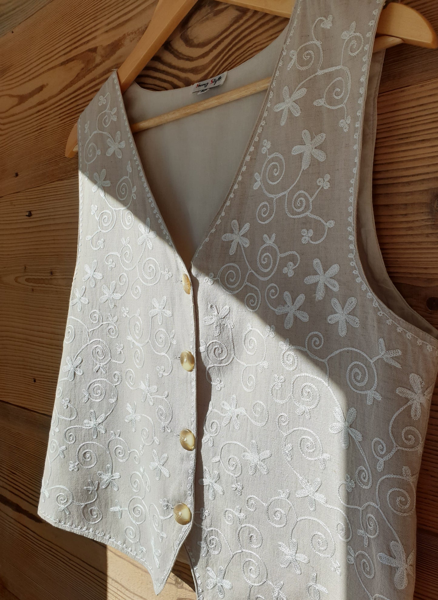 Embroidered Vest