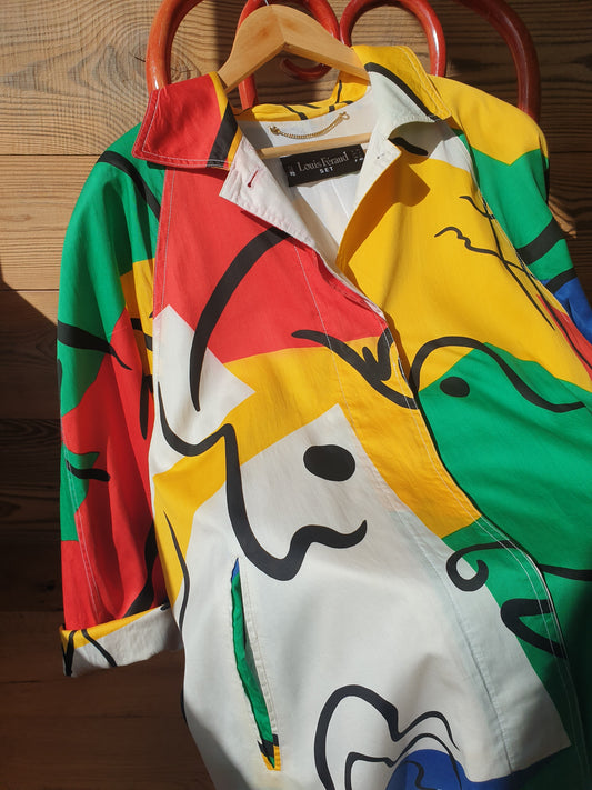 Louis Feraud Abstract Jacket