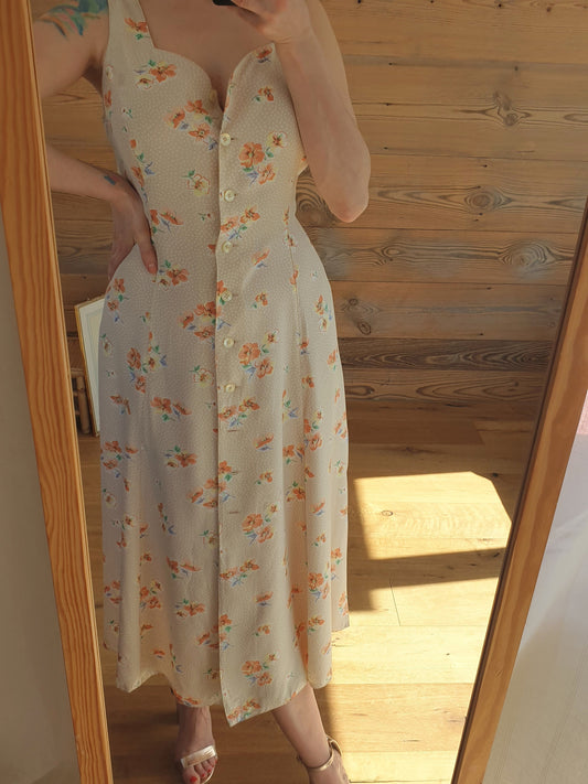 Vintage 90S Midi Dress