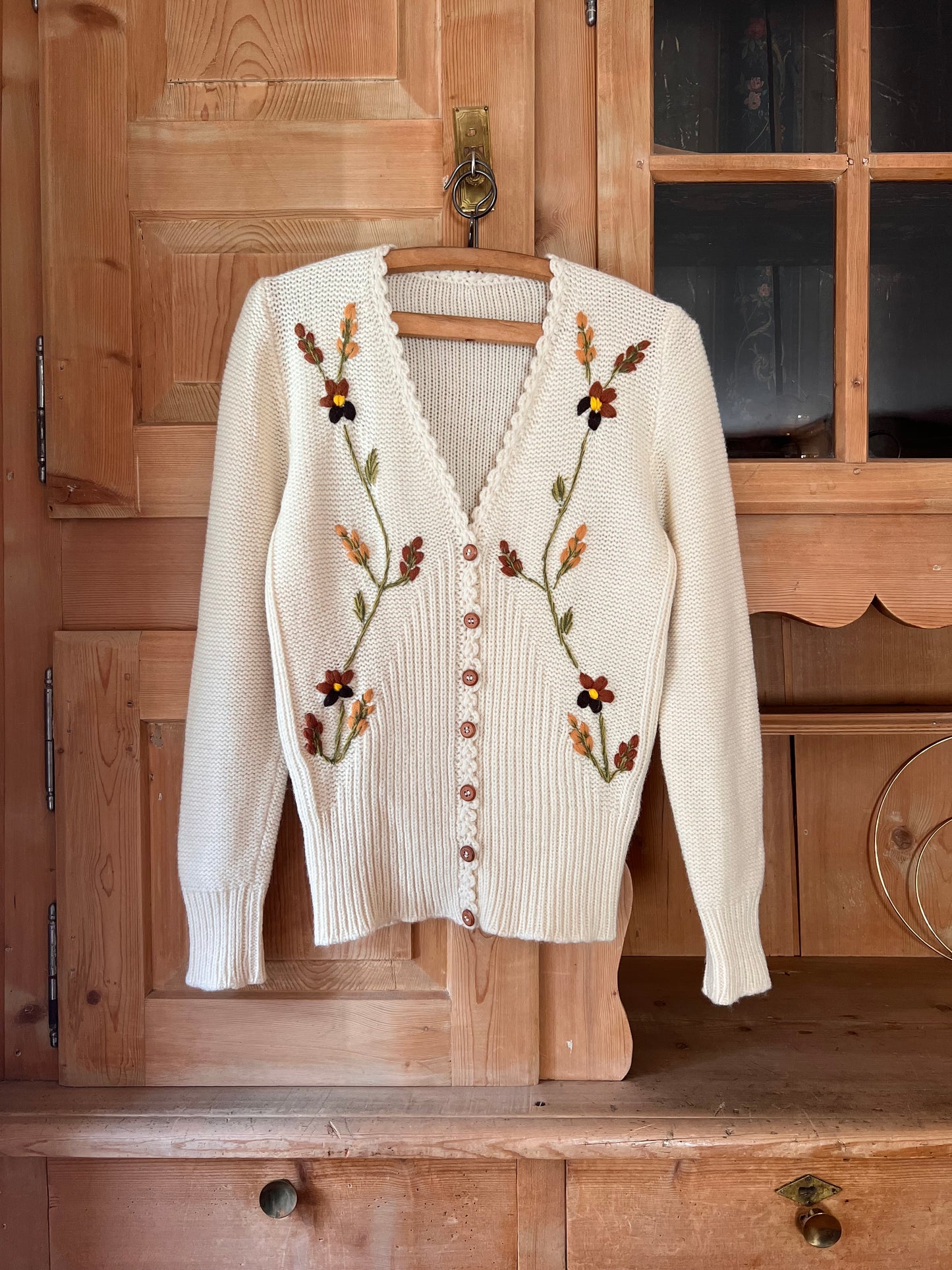 Embroidered Cardigan