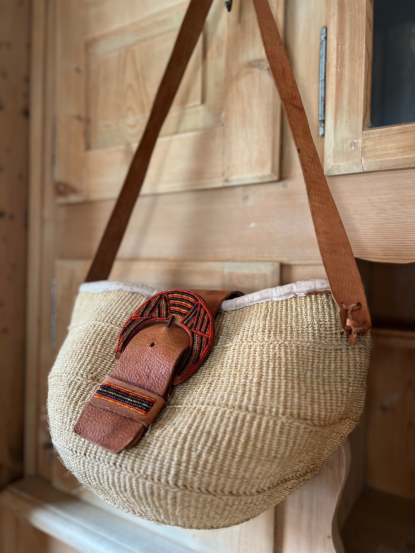 Sisal Woven Tote Bag