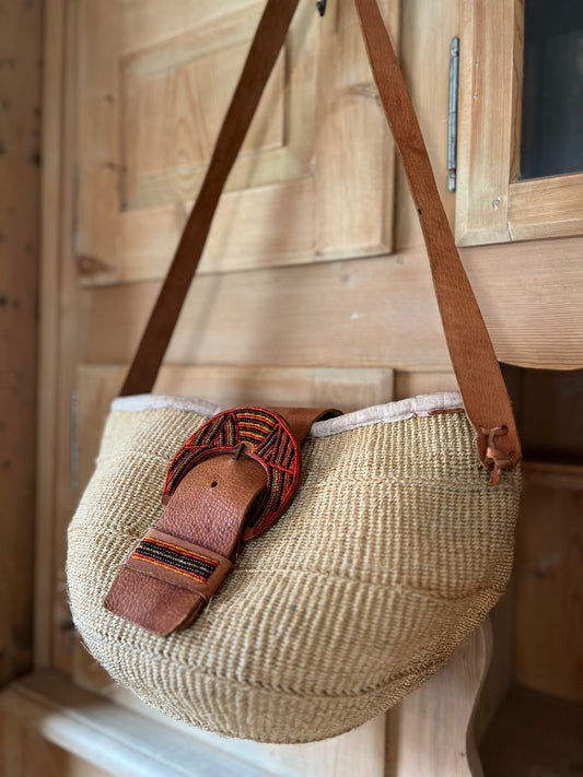 Sisal Woven Tote Bag